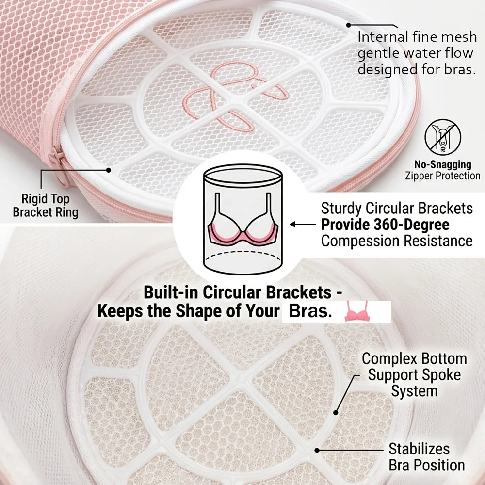 Mesh Laundry Bag for Bras & Lingerie – Underwear Protector Pouch Mesh Laundry Bag Babs