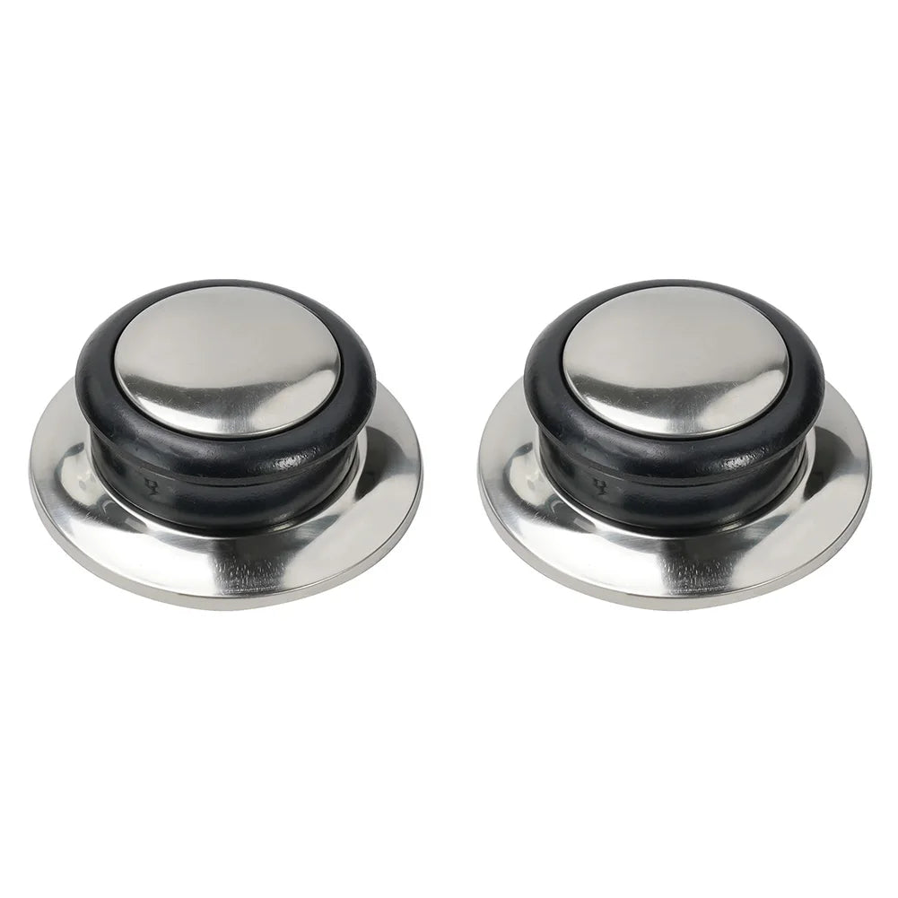 2pcs Stainless Steel Pot Lid Knob Replacement | Cookware Handle Cookware Lid Knob Babs 2pcs