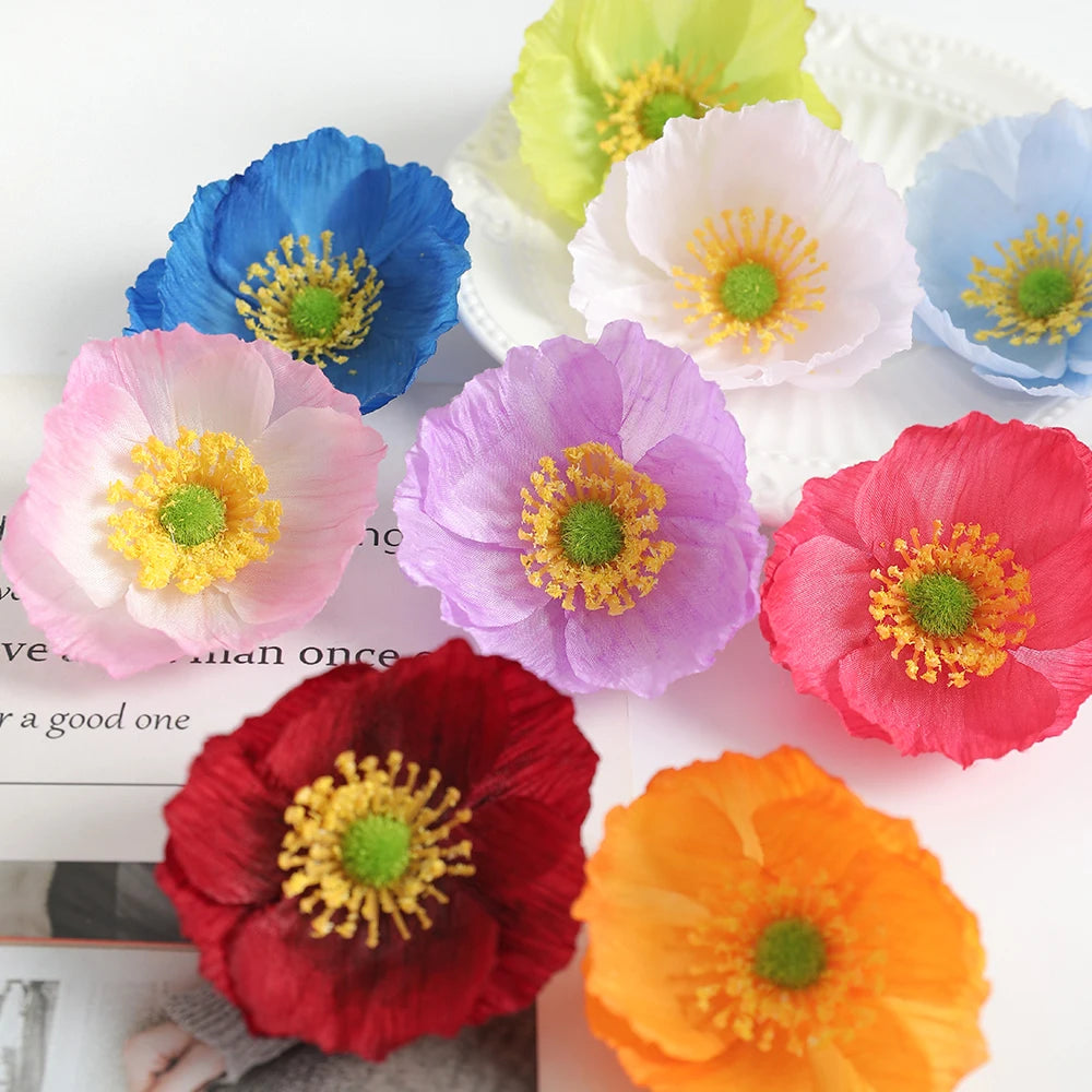 Artificial Silk Rose Heads for Wedding, Holiday & Home Decor Artificial Flower Heads Babs