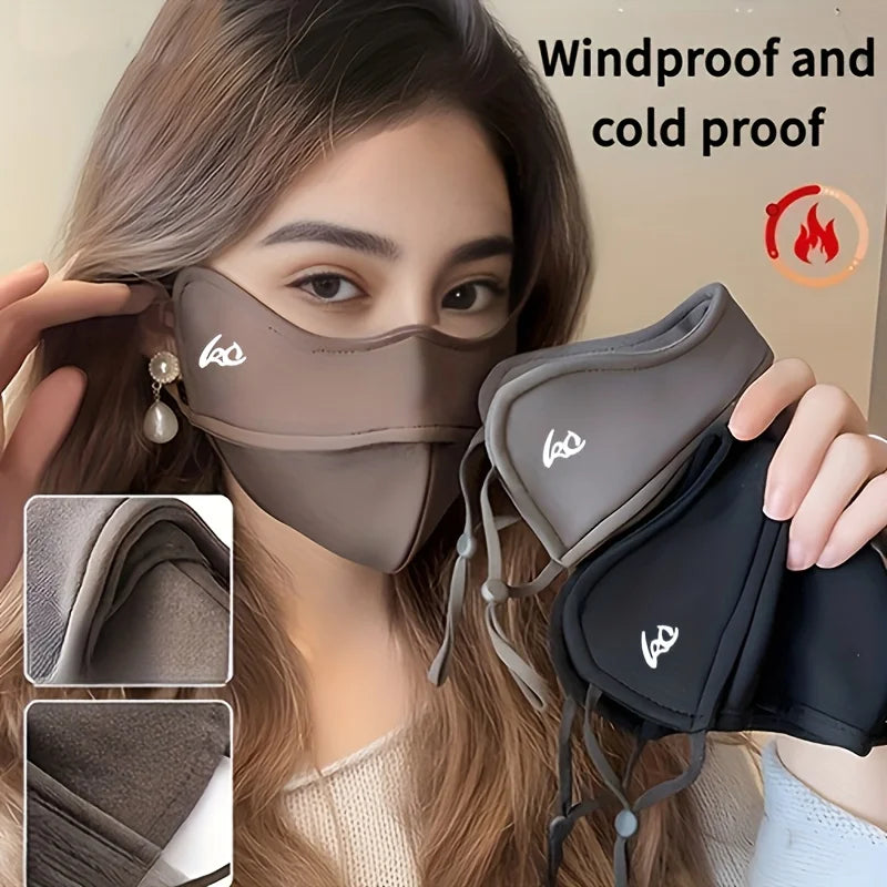 Women's Windproof 3D Face Mask – Warm & Machine Washable Winter Face Mask Babs