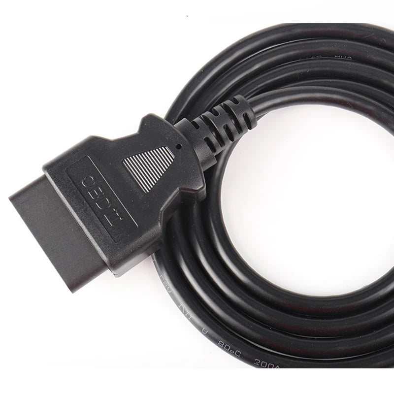 OBD2 16-Pin Extension Cable Male to Female ELM327 Adapter OBD2 Extension Cable Babs