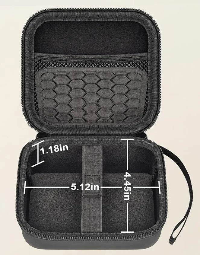 Carrying Case for Muscle Stimulator – Storage Organizer Bag Device Storage Case Babs black