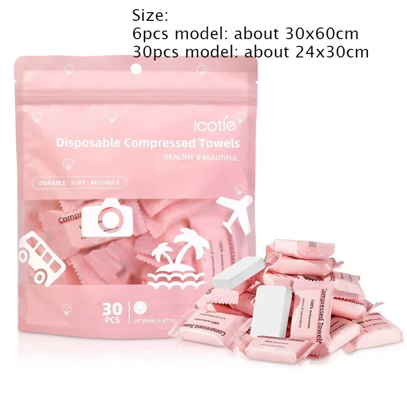 Disposable Compressed Towels Candy Pack – Portable Travel Wipes Disposable Compressed Towels Babs