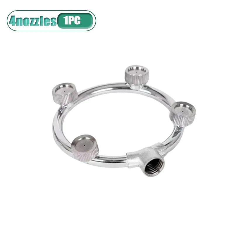 High Pressure Atomizing Nozzle Ultra Fine Spray Tips for Garden Garden Spray Nozzle Babs 4nozzles-1PC