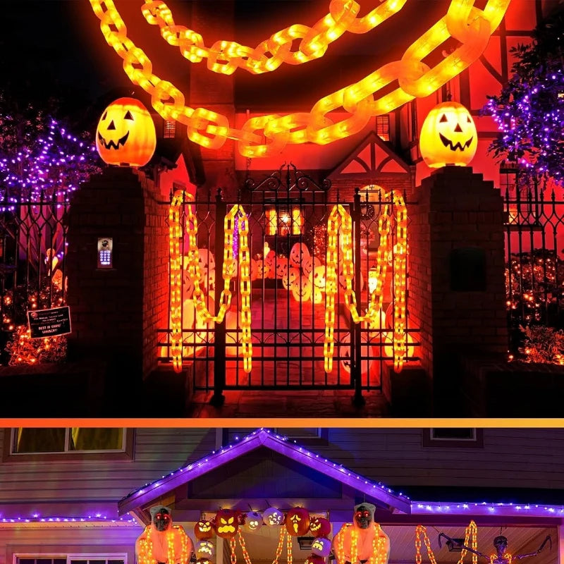 Halloween Outdoor Lawn Stake Lights – Spooky Garden Decor Halloween Stake Lights Babs