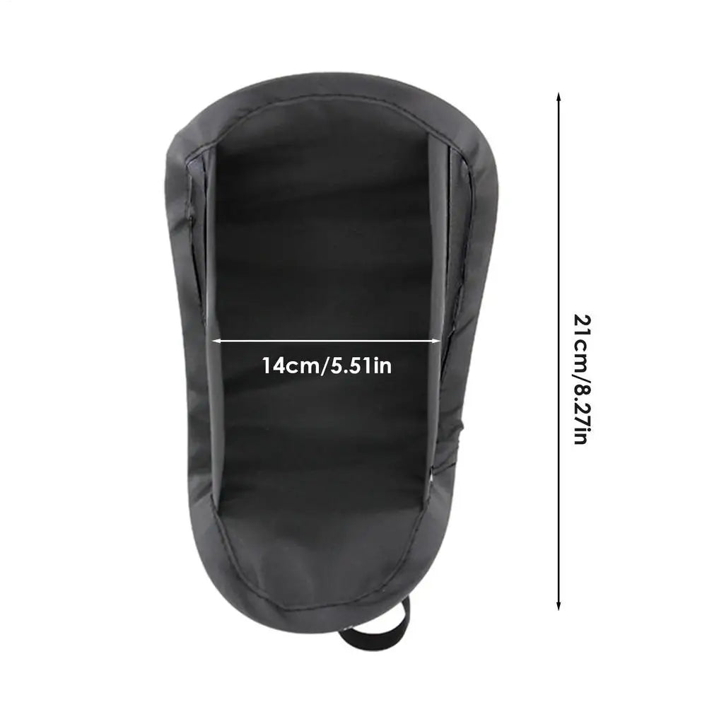 Car Phone Sunshade UV Heat Shield – Foldable Screen Cover Car Phone Sunshade Babs Black silvercoated cloth