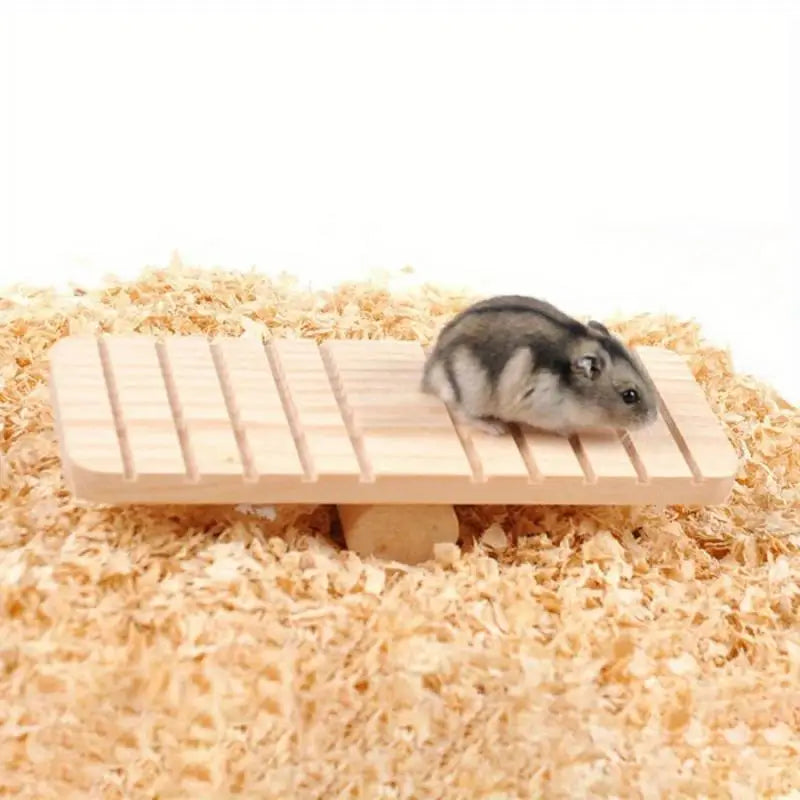 Wooden Hamster Play House Toy – Guinea Pig & Small Pets Small Pet Toy Babs