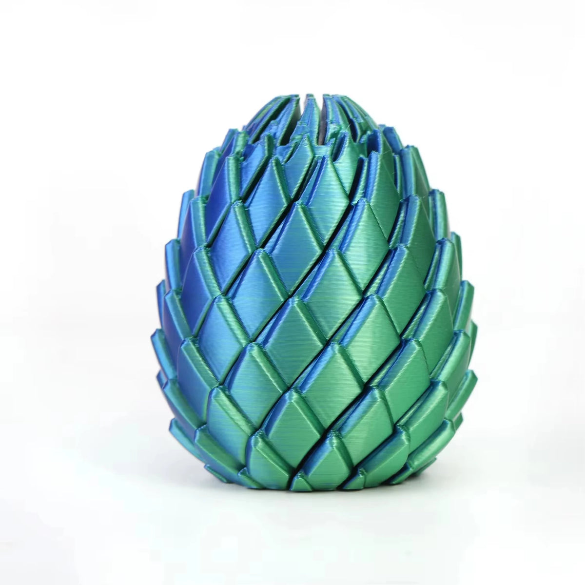 3D Printed Dragon Egg Fidget Toy – Deformable Twist Ornament Fidget Toy Ornament Babs