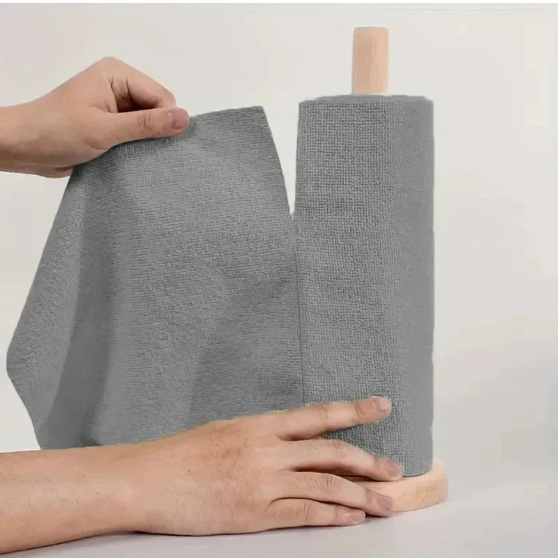 20pc Non-Stick Microfiber Kitchen Cleaning Cloths Tear-Off Roll Microfiber Cleaning Cloths Babs