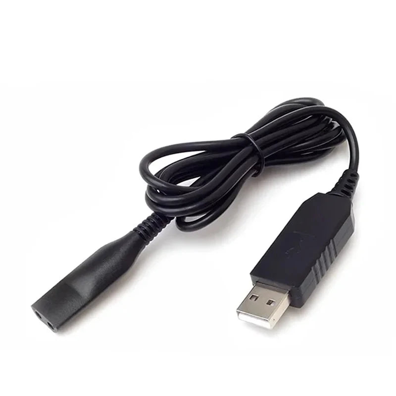 12V USB Charging Cable for Braun Shaver Series 1–9 Replacement Shaver Charging Cable Babs