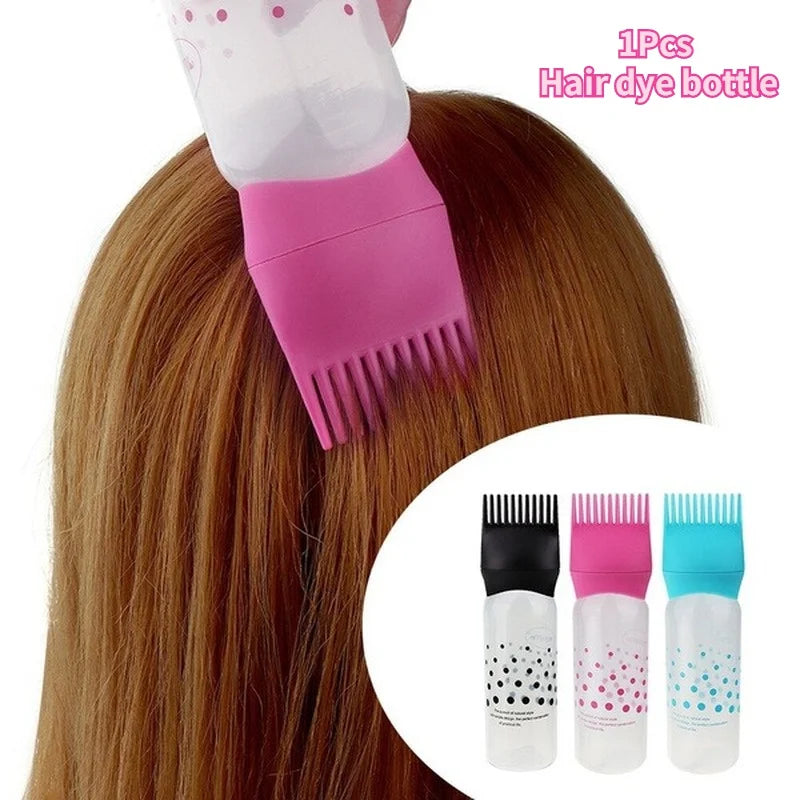 Refillable Hair Dye Applicator Brush Bottle – Salon Tool Hair Color Applicator Babs