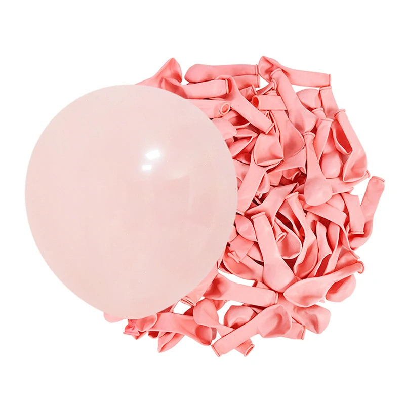 30/60pcs 5" Macaron Pastel Latex Balloons for Party Decor Party Balloons Babs Peach 30pcs