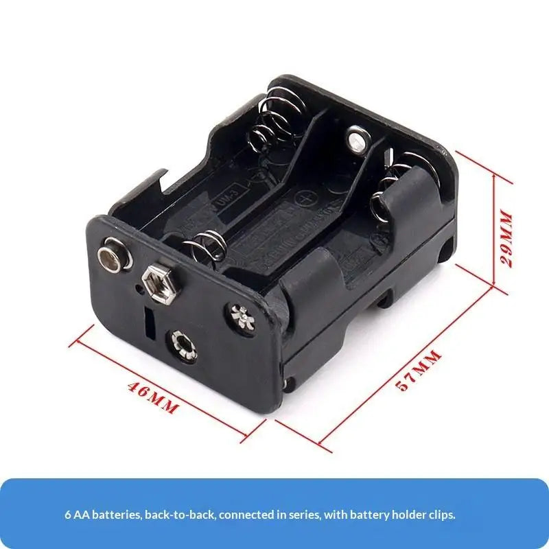 AA LR6 Battery Holder 2–8 Slots | DIY Electronics & Physics Battery Holder Babs A5
