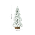 Mini Snow Pine Christmas Tree Ornaments – Desktop Xmas Decor Christmas Tree Ornament Babs M as picture