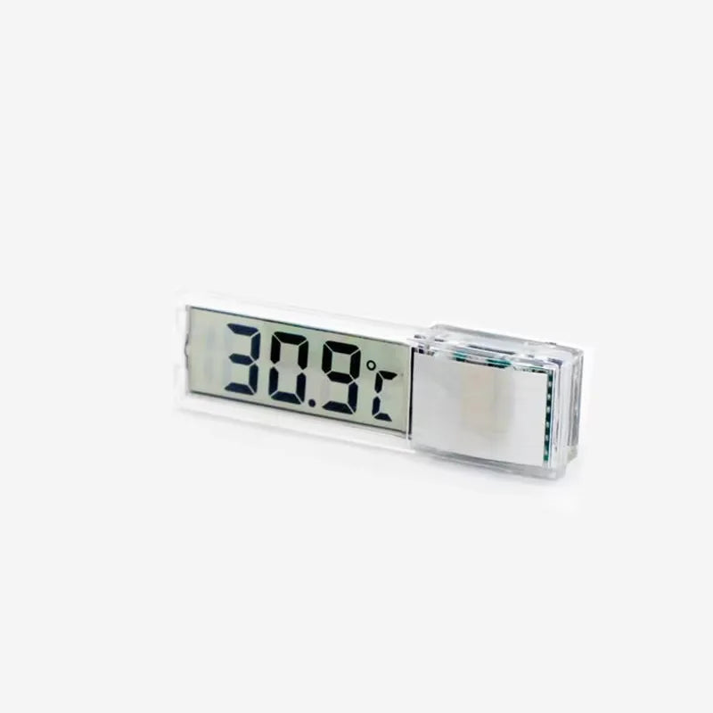 3D Digital LCD Aquarium Thermometer – Fish & Turtle Tank Aquarium Thermometer Babs Silver