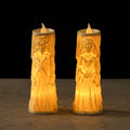 Bride & Groom LED Candle Set – Halloween & Wedding Décor LED Decorative Candles Babs 1set couple