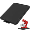 Kitchen Appliance Sliding Tray with Wheels – 16×12in, Black Appliance Rolling Tray Babs black
