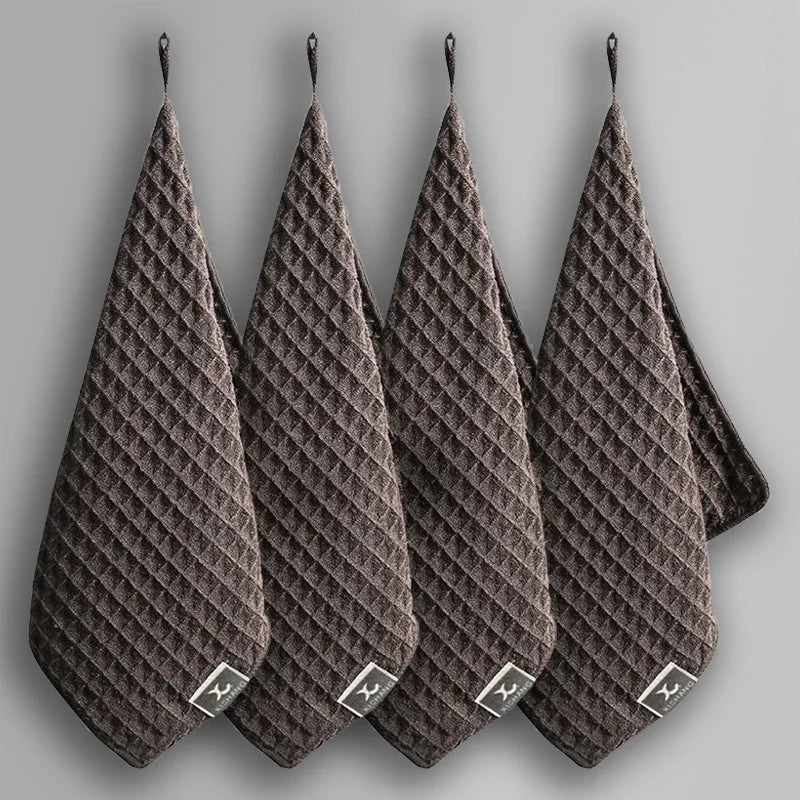 Microfiber Coffee Bar Cleaning Towels – Super Absorbent 1/2/4 Pcs Microfiber Cleaning Towel Babs