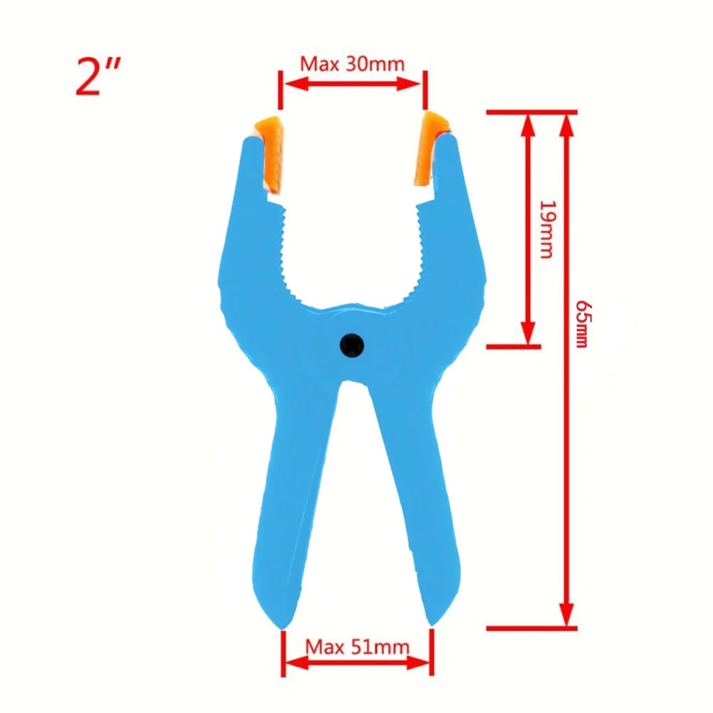 10Pcs 2-Inch Plastic Spring Clamps – Woodworking & Photo Use Spring Clamps Babs