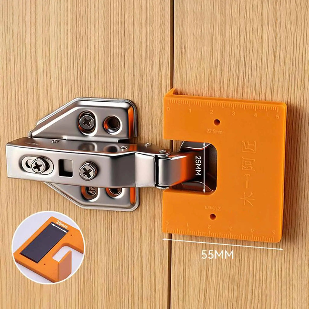 Magnetic Hinge Installation Jig – Cabinet Door Positioning Tool Hinge Installation Jig Babs