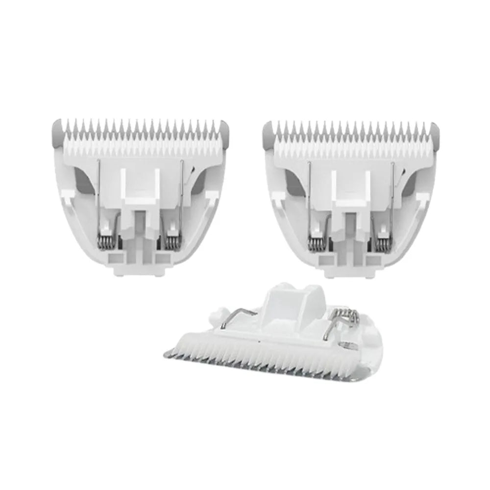 Wireless Dog & Cat Hair Clipper – Low Noise Waterproof Trimmer Pet Grooming Clipper Babs White 1