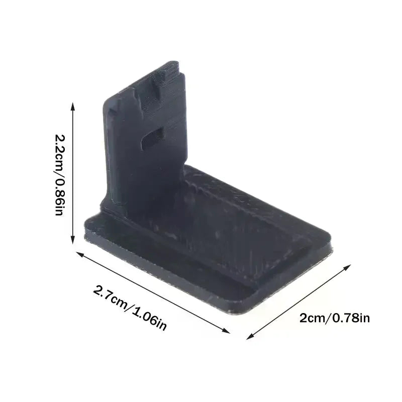 Wireless Mic Adapter Plate – 3D Printed PLA Hot Shoe Clip Microphone Adapter Mount Babs