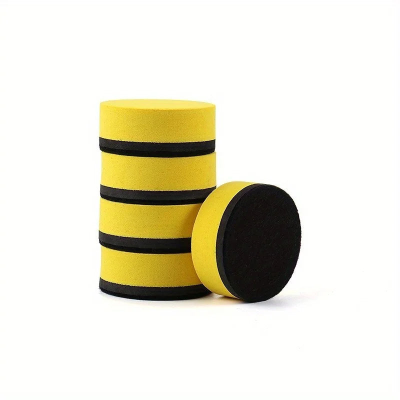 5-Piece Magnetic Whiteboard & Chalkboard Eraser Set Board Eraser Set Babs yellow-5pcs