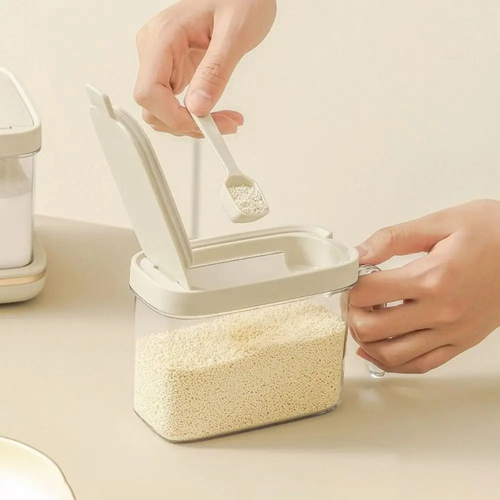 Plastic Spice Jar Set with Lid – Moisture-Proof Seasoning Storage Spice Storage Set Babs