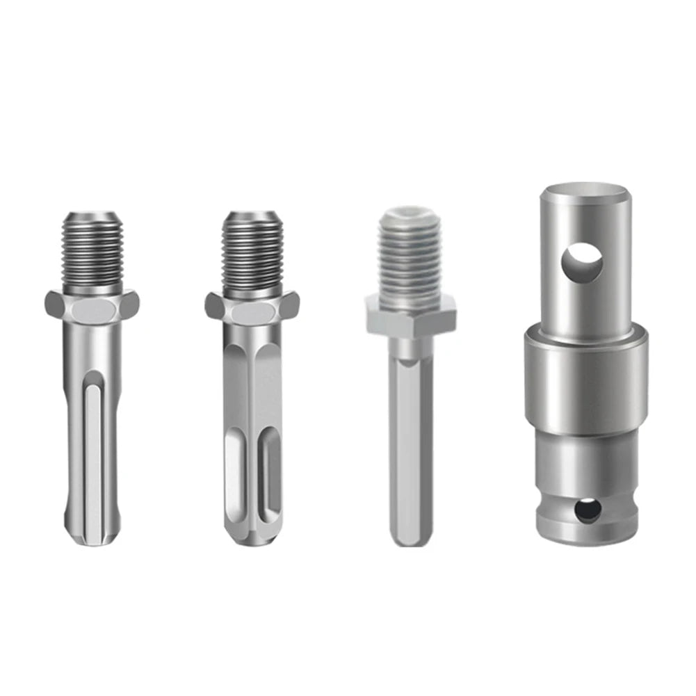 Earth Auger Adapter – 4 Interface Types for Impact Wrench Drill Auger Adapter Tool Babs