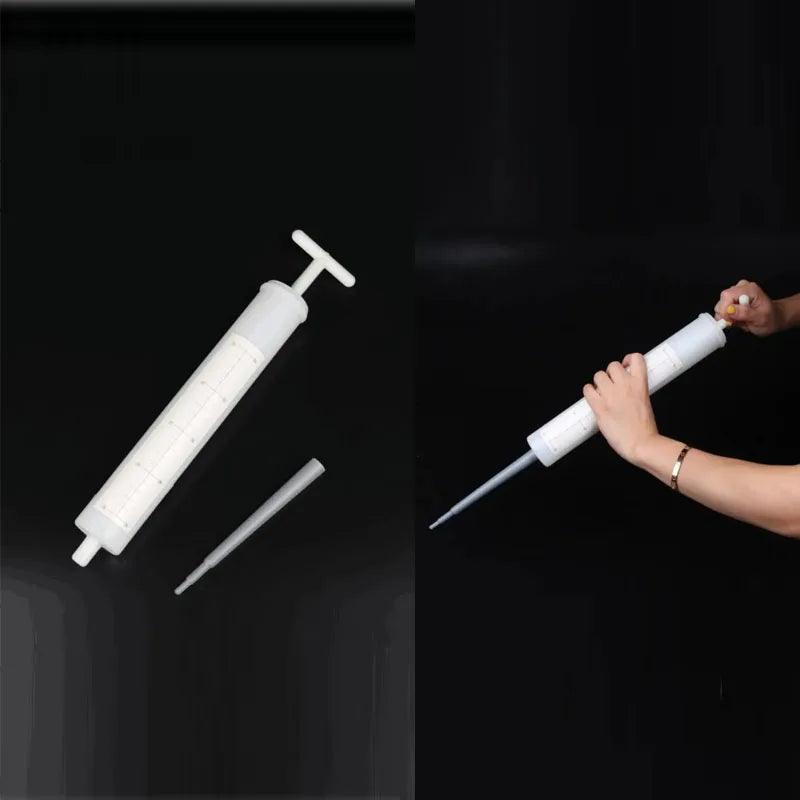Giant Prop Syringe Halloween Costume Accessory – 50cm White Costume Prop Babs Default Title