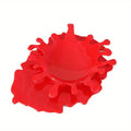 Silicone Coaster with Spoon Holder & Spatula Rest | Heat-Safe Silicone Kitchen Mat Babs Red