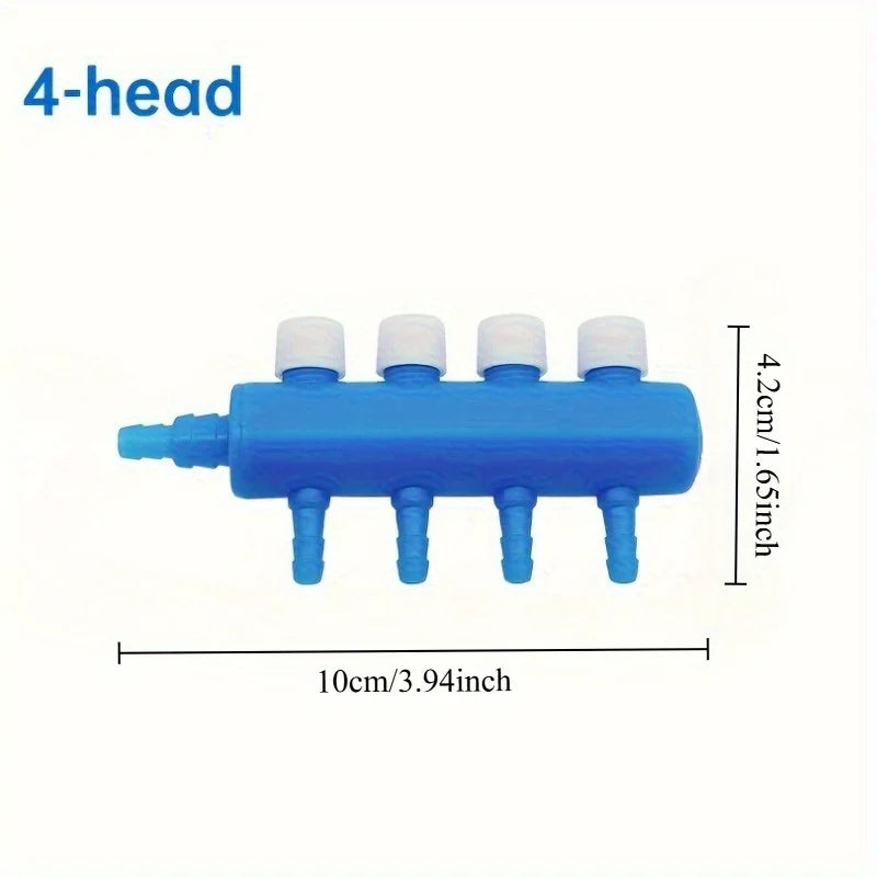 Teflon Aquarium Air Pump – Quiet Adjustable Oxygen for Fish Tanks Aquarium Air Pump Babs