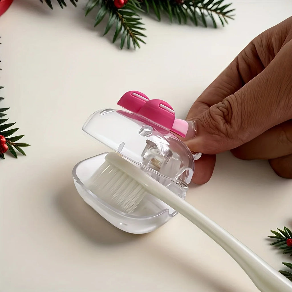 Cherry Design Toothbrush Holder – Ventilation & Protection Toothbrush Holder Babs