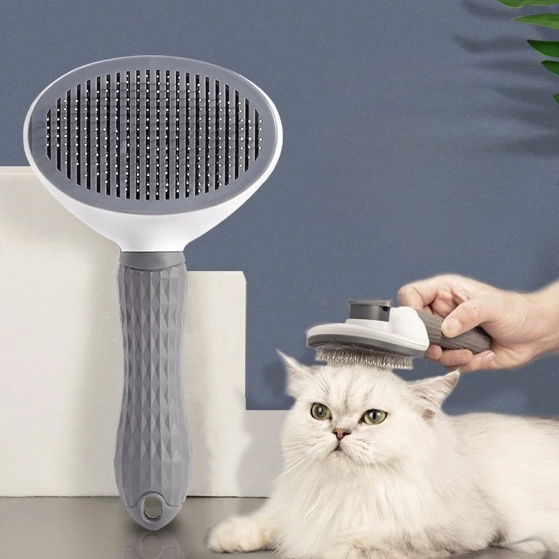 Pet Slicker Brush – Cat & Dog Hair Removal Grooming Comb Pet Grooming Brush Babs