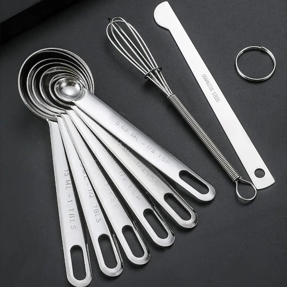 Food Grade Stainless Steel Measuring Spoon Set with Scale Measuring Spoon Set Babs