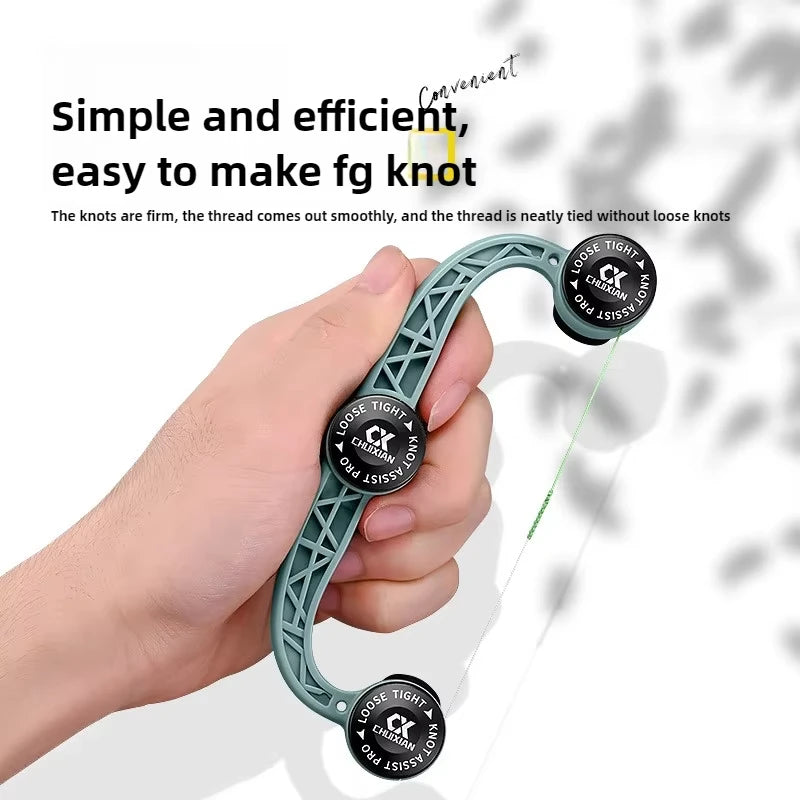 GT Knot Tying Tool for Carbon & PE Fishing Line | Knotter Fishing Knot Tool Babs