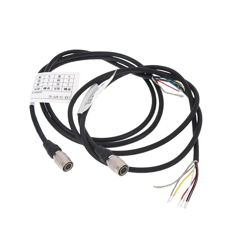 HR10A-7P-6S 6-Pin Industrial Camera I/O Trigger Cable | HUXUAN Industrial Camera Cable Babs