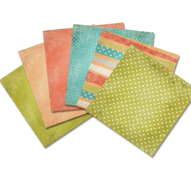 24-Sheet Craft Paper Pad – Scrapbooking, Origami & Card Making Craft Paper Pad Babs