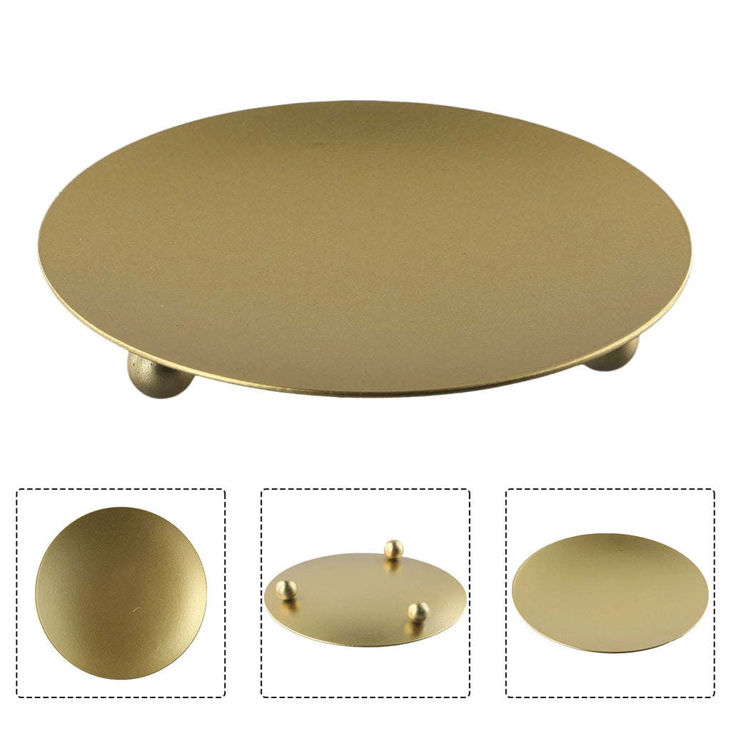 Rustless Iron Candle Holder Pedestal – Pillar & Tea Light Candle Holder Pedestal Babs