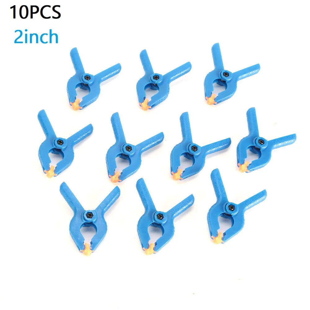 10Pcs 2-Inch Plastic Spring Clamps – Woodworking & Photo Use Spring Clamps Babs Default Title