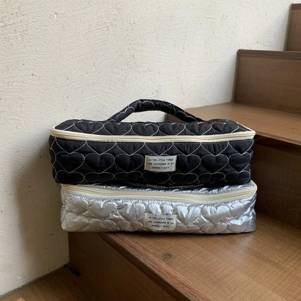 Large Travel Organizer Bag for Makeup, Hair Dryer & Styling Tools Travel Organizer Bag Babs