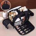 Waterproof Portable Makeup Storage Bag – Large Capacity Travel Makeup Storage Bag Babs black M
