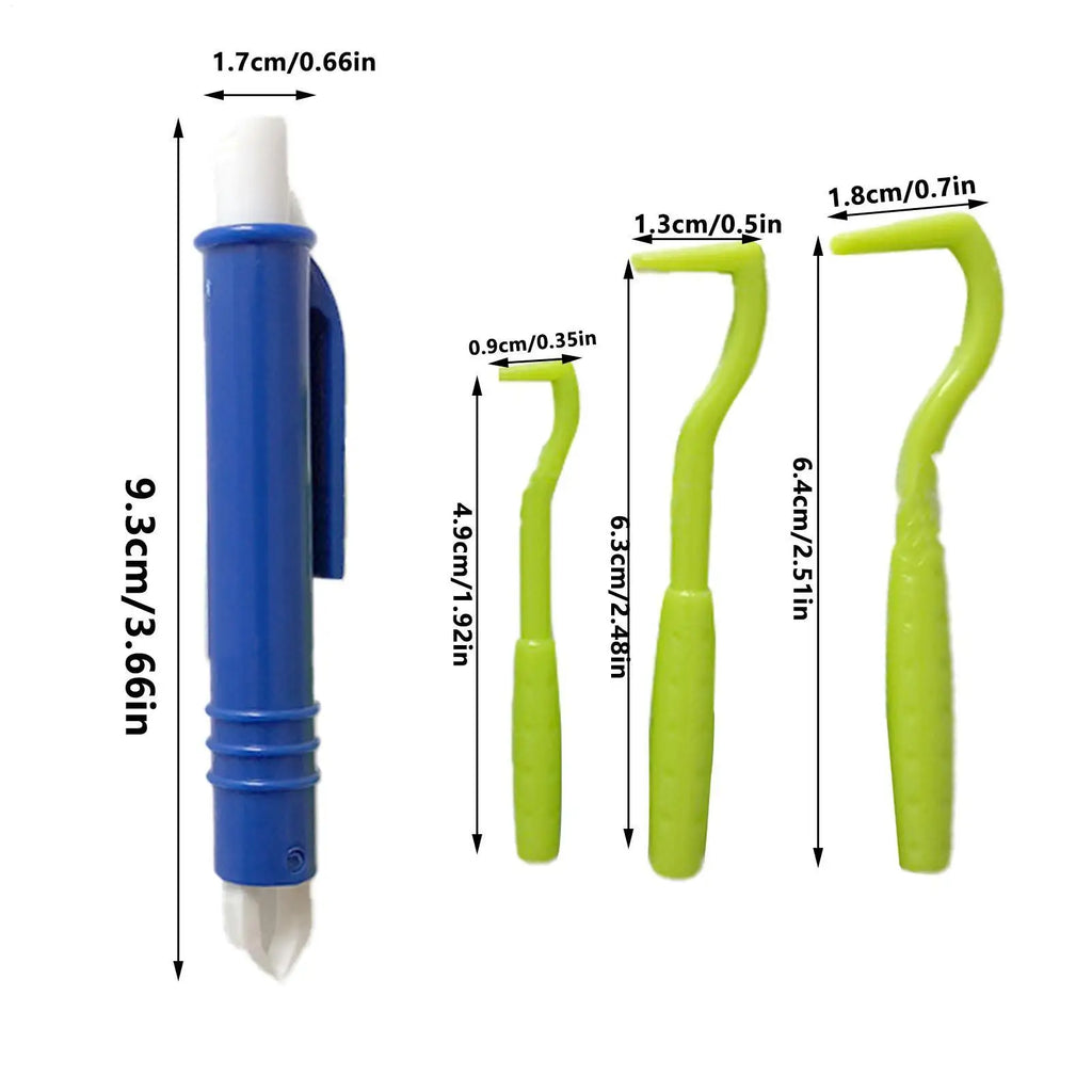 4-Piece Pet Tick Removal Kit – Hooks & Tweezers for Dogs & Cats Pet Tick Remover Kit Babs