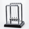 Newton's Cradle Steel Ball Pendulum – Desktop Physics Toy Physics Desk Toy Babs black