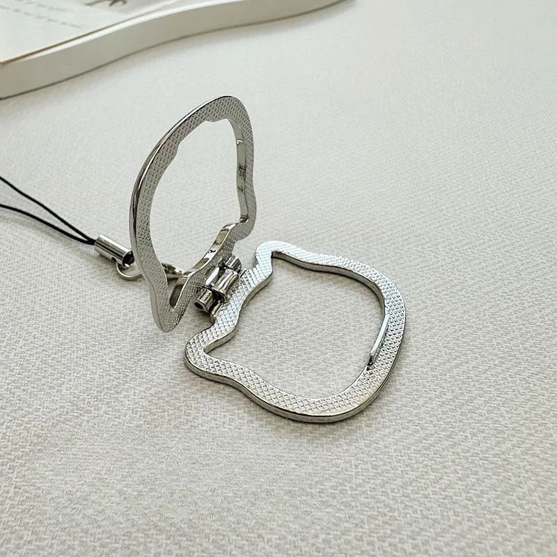 Cat Pendant Phone Lanyard & Foldable Desktop Stand Holder Phone Lanyard Stand Babs