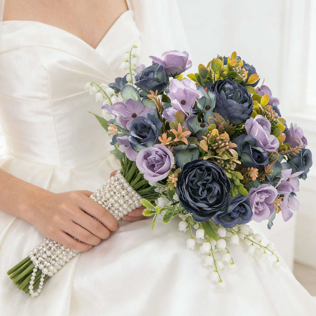 Silk Peony Artificial Flowers – Bridal Bouquet & Home Decor Artificial Flowers Babs