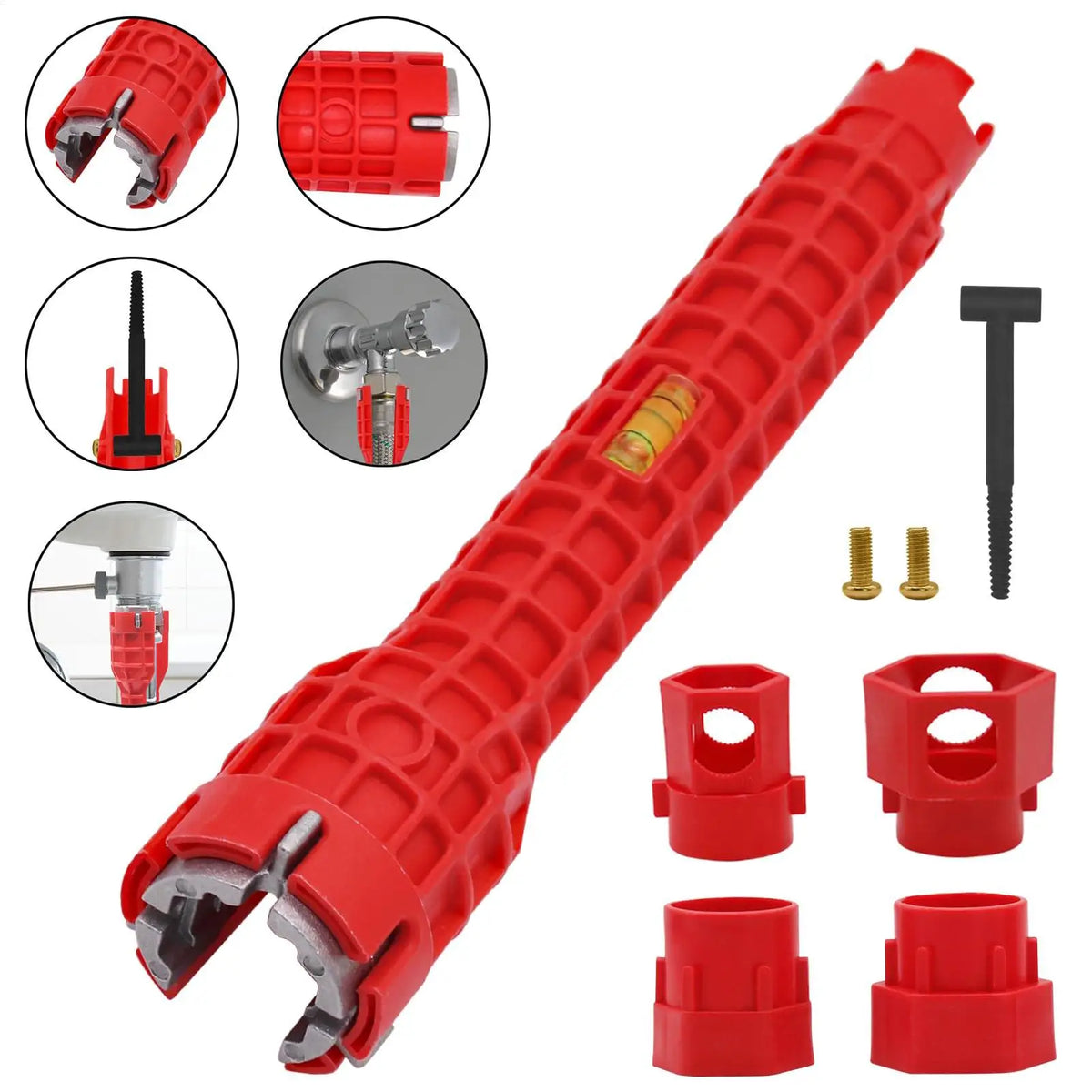 14-in-1 Bathroom Wrench Set – Faucet & Sink Plumbing Tool Plumbing Wrench Set Babs