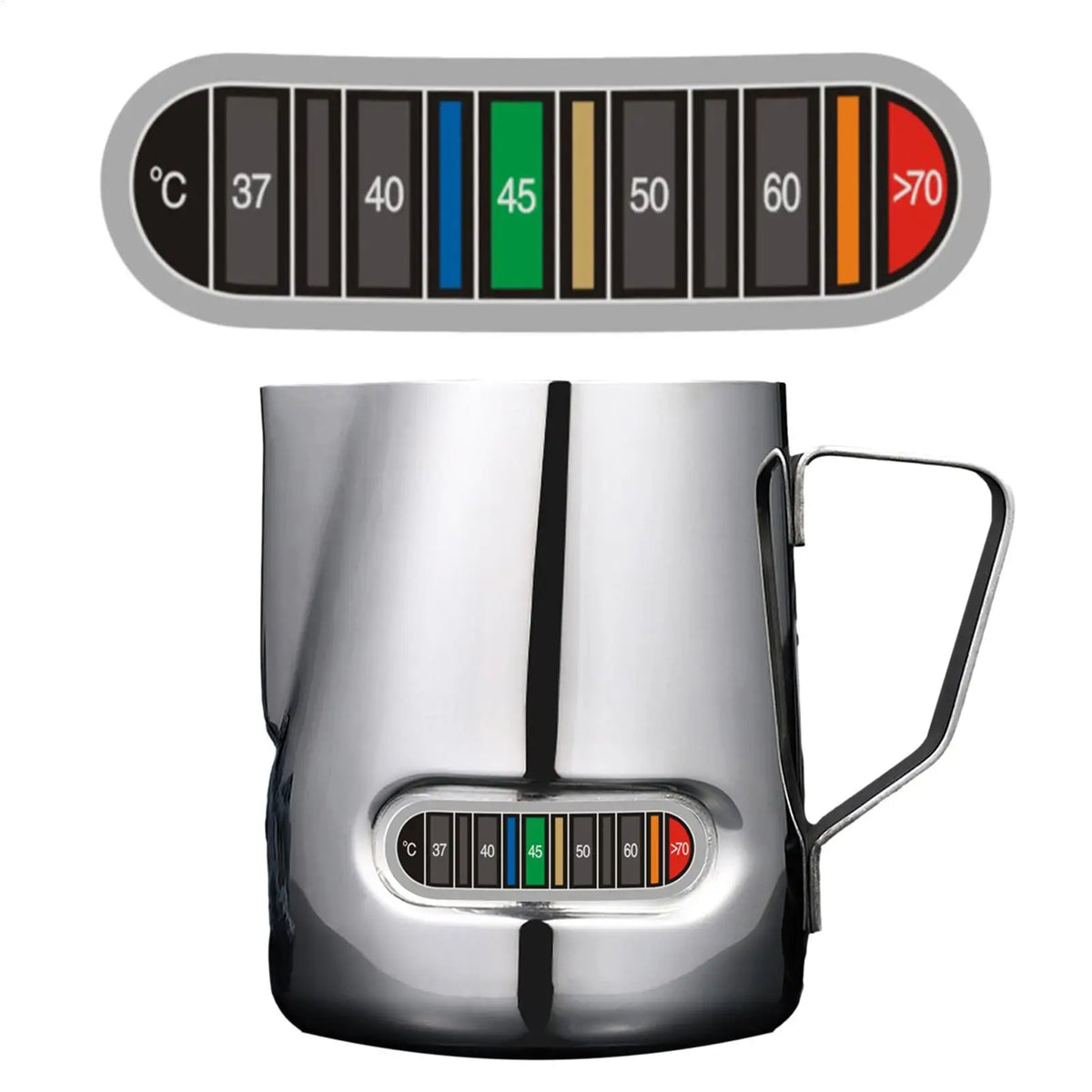 Color-Change Cup Thermometer Strip – 0°C to 70°C Kitchen Thermometer Strip Babs