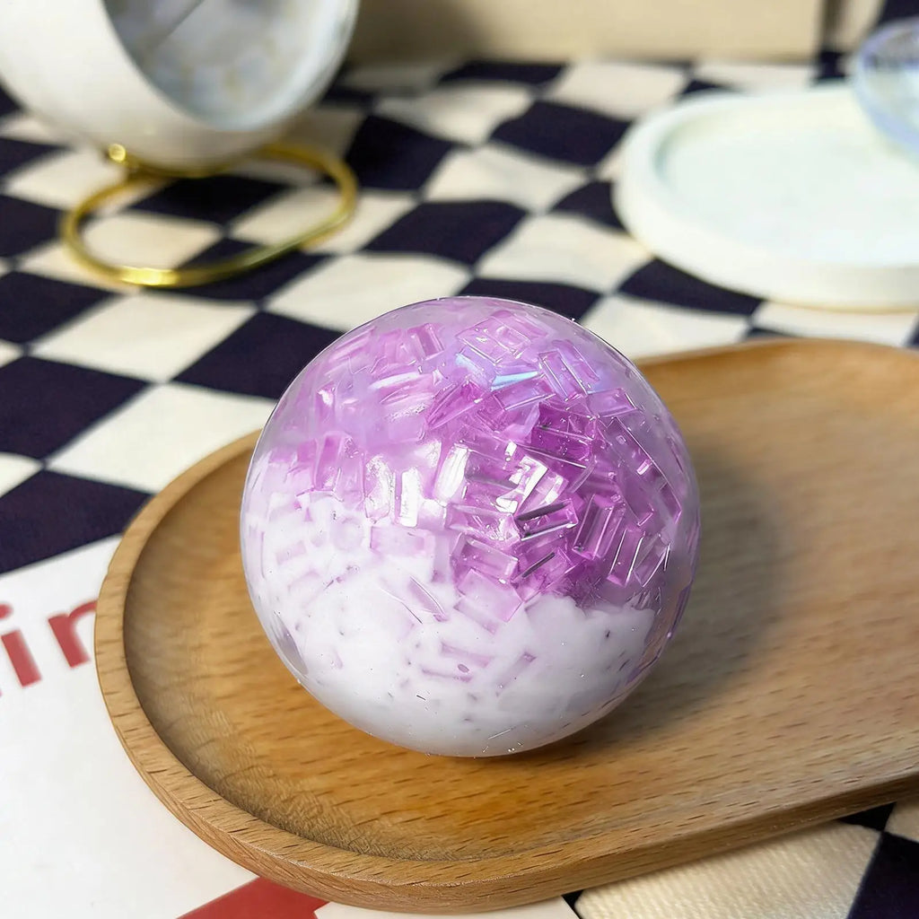 Crunchy Crystal Ice Squeeze Ball – Sensory Fidget Toy | TPR Sensory Fidget Toy Babs