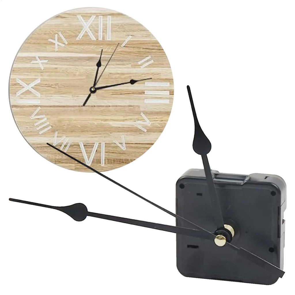 Silent Sweep Quartz Clock Movement Replacement Kit with Hands Clock Movement Babs
